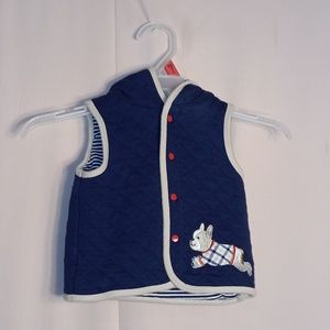 Infant Vest with Animal print
